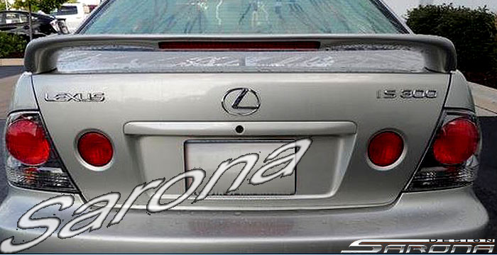 Custom Lexus IS300  Sedan Trunk Wing (2000 - 2005) - $249.00 (Part #LX-048-TW)